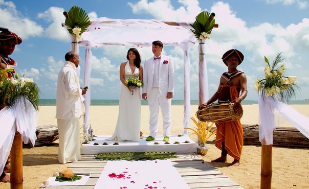 Свадьба на частном пляже